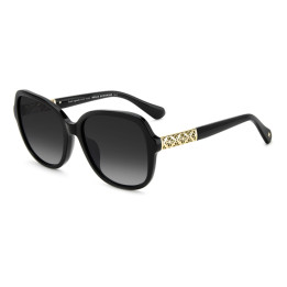 Lunettes de soleil Kate Spade KS ELIZA 2/G/S Black / verres Dark Grey Shaded (807-9O)