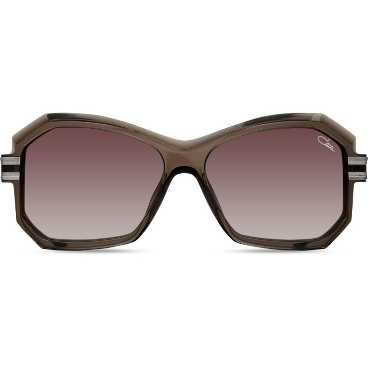Cazal 8521 002 brun-gun métal - vue de face