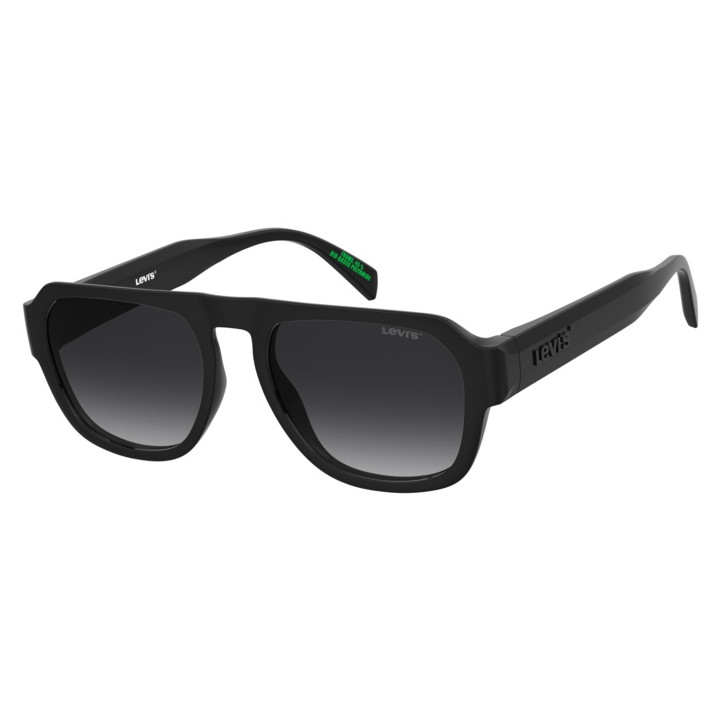 Lunettes de soleil Levi's LV 1100/S Black / verres Dark Grey Shaded (807-9O)