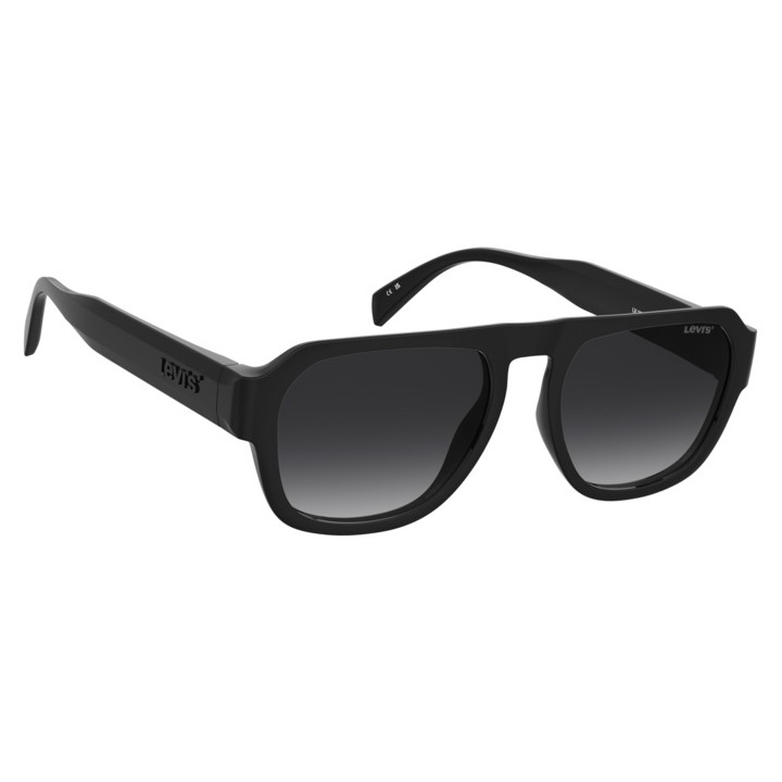 Lunettes de soleil Levi's LV 1100/S Black / verres Dark Grey Shaded (807-9O)