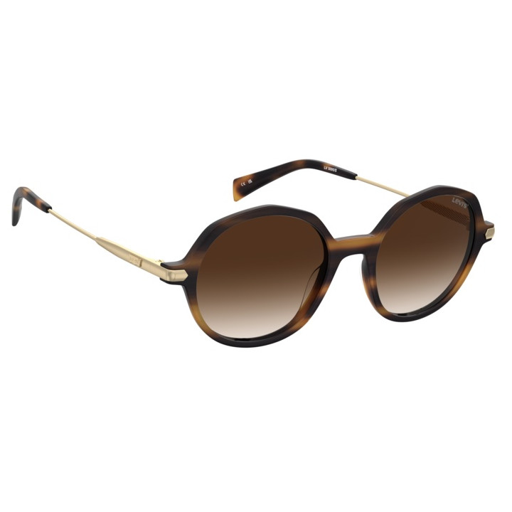 Lunettes de soleil Levi's LV 5095/S Light Havana / verres Brown Shaded (SX7-HA)