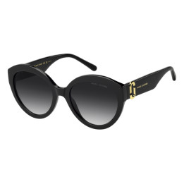 Lunettes de soleil Marc Jacobs MARC 882/S Black / verres Dark Grey Shaded (807-9O)