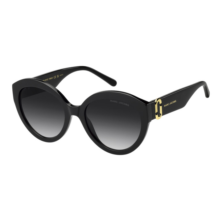Lunettes de soleil Marc Jacobs MARC 882/S Black / verres Dark Grey Shaded (807-9O)