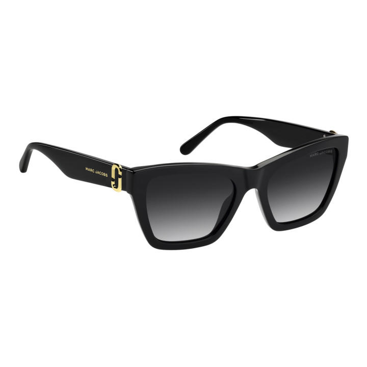 Lunettes de soleil Marc Jacobs MARC 884/S Black / verres Dark Grey Shaded (807-9O)