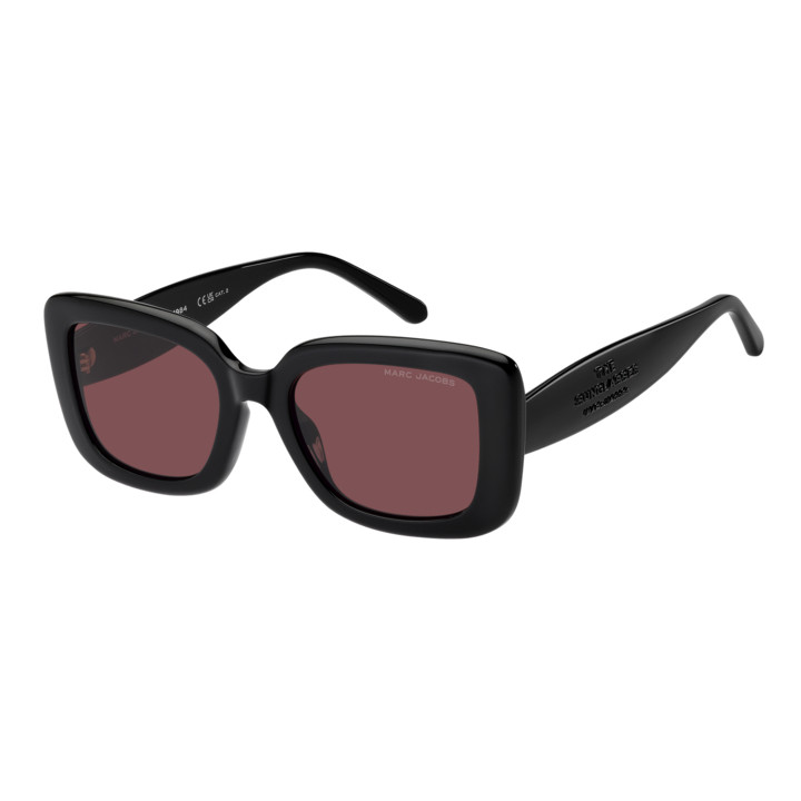 Lunettes de soleil Marc Jacobs MARC 888/S Black / verres Burgundy (807-4S)