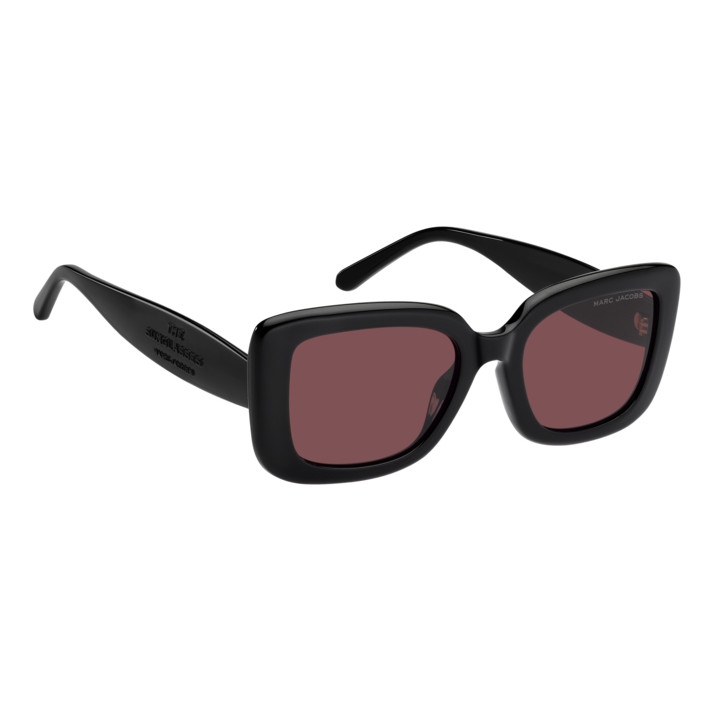 Lunettes de soleil Marc Jacobs MARC 888/S Black / verres Burgundy (807-4S)
