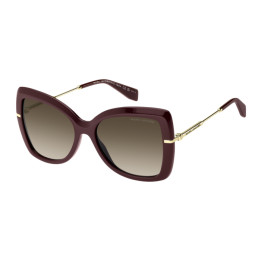 Lunettes de soleil Marc Jacobs MARC 881/S Burgundy 2 / verres Brown Shaded (LHF-HA)
