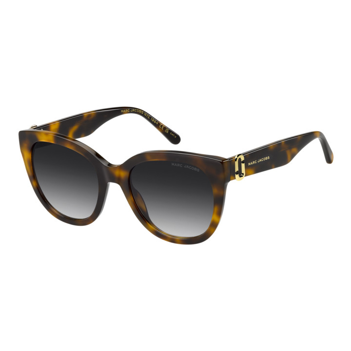 Lunettes de soleil Marc Jacobs MARC 885/S Havana / verres Dark Grey Shaded (086-9O)