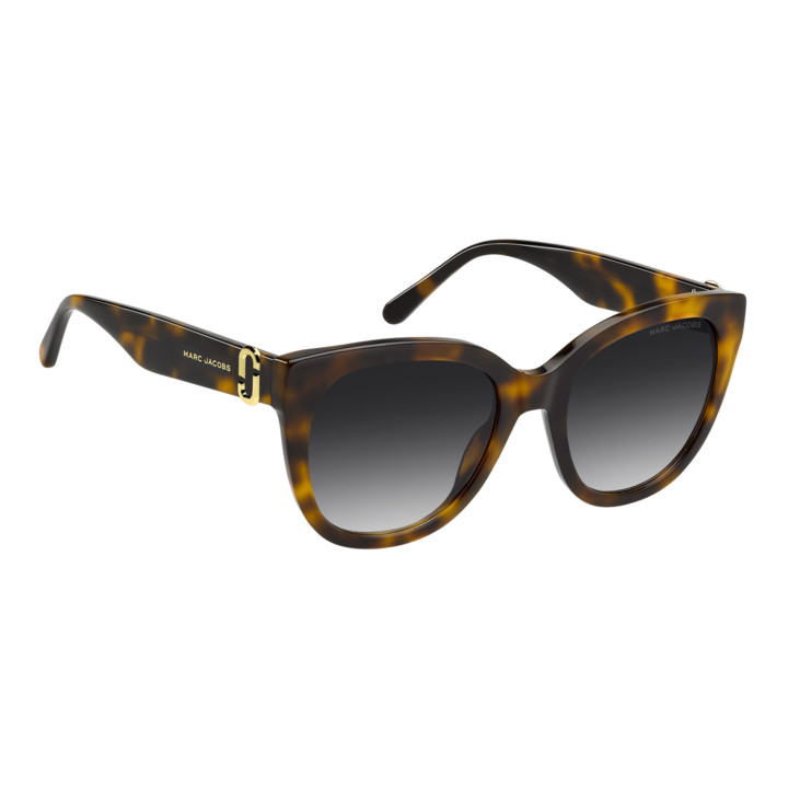 Lunettes de soleil Marc Jacobs MARC 885/S Havana / verres Dark Grey Shaded (086-9O)