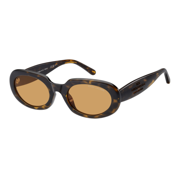 Lunettes de soleil Marc Jacobs MARC 887/G/S Havana / verres Orange (086-W7)