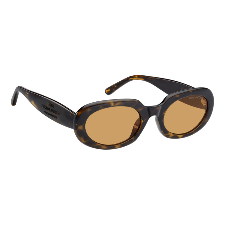 Lunettes de soleil Marc Jacobs MARC 887/G/S Havana / verres Orange (086-W7)