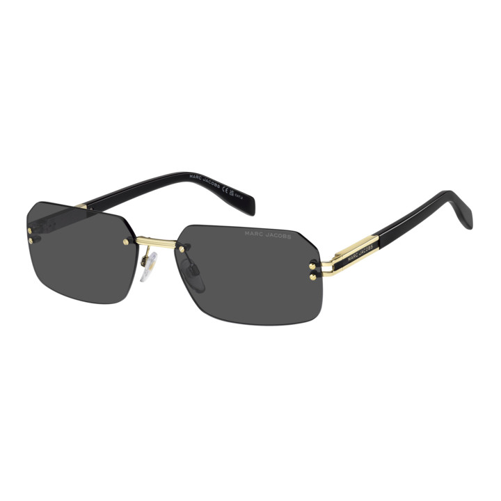 Lunettes de soleil Marc Jacobs MARC 902/S Gold Black 2 / verres Grey (RHL-IR)