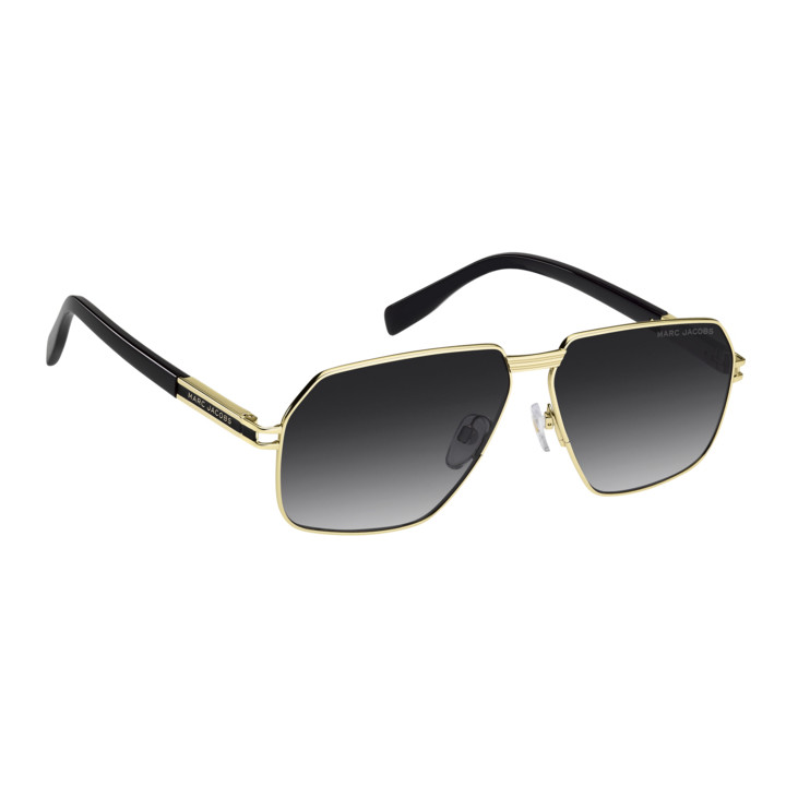 Lunettes de soleil Marc Jacobs MARC 906/S Gold Black 2 / verres Dark Grey Shaded (RHL-9O)