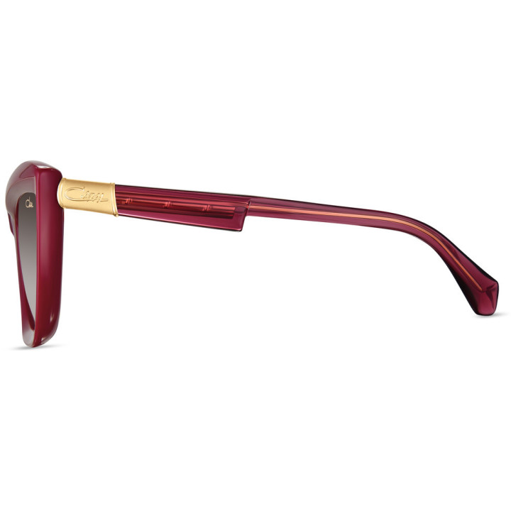 Cazal 8524 004 rouge-or - vue de profil