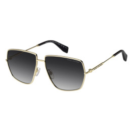 Lunettes de soleil Marc Jacobs MARC 917/S Gold Black 2 / verres Dark Grey Shaded (RHL-9O)