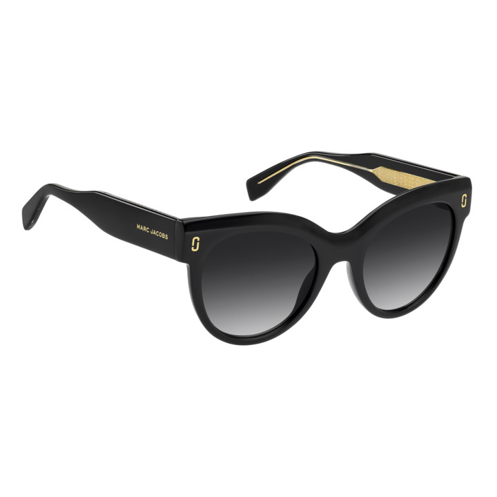 Lunettes de soleil Marc Jacobs MJ 1134/S Black / verres Dark Grey Shaded (807-9O)