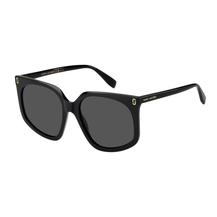 Lunettes de soleil Marc Jacobs MJ 1136/S Black / verres Grey (807-IR)