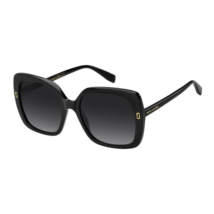 Lunettes de soleil Marc Jacobs MJ 1138/S Black / verres Dark Grey Shaded (807-9O)