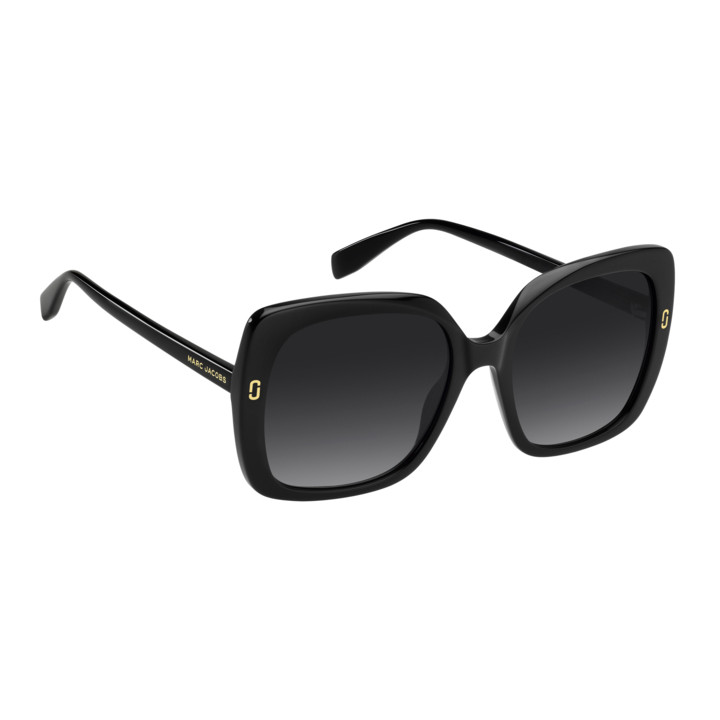 Lunettes de soleil Marc Jacobs MJ 1138/S Black / verres Dark Grey Shaded (807-9O)