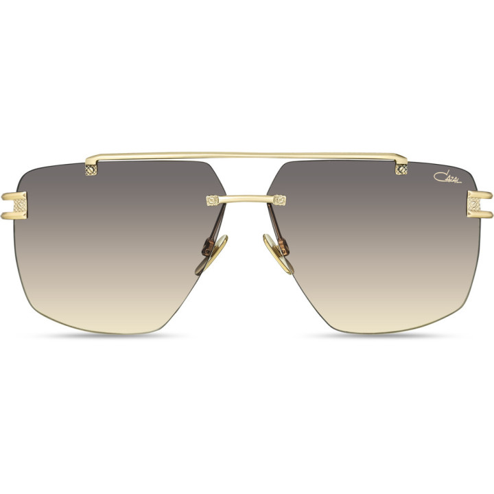 Cazal 9107 001 noir-or - vue de face