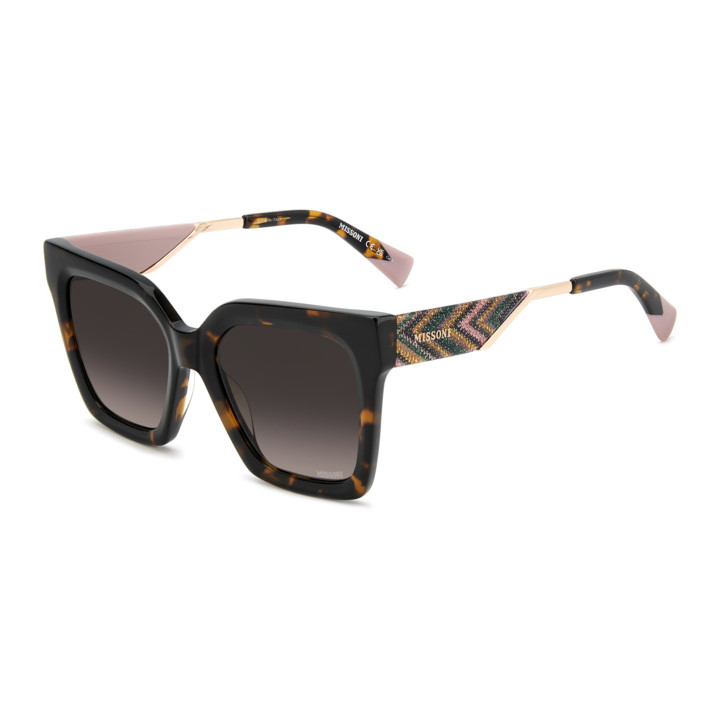 Lunettes de soleil Missoni MIS 0264/G/S Havana / verres Brown Shaded (086-HA)