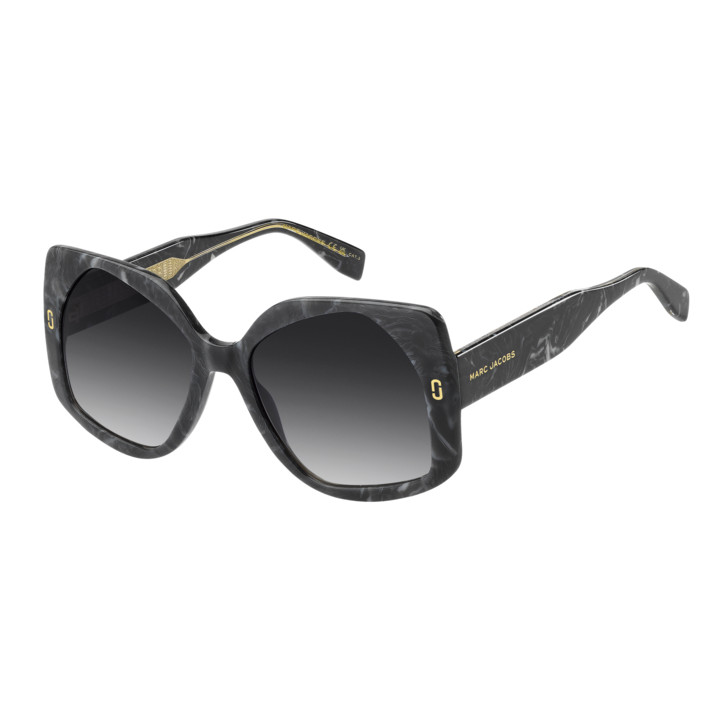 Lunettes de soleil Marc Jacobs MJ 1133/S Grey Marble / verres Dark Grey Shaded (UAV-9O)