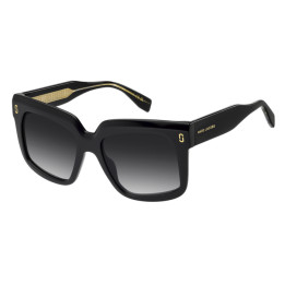 Lunettes de soleil Marc Jacobs MJ 1135/S Black / verres Dark Grey Shaded (807-9O)