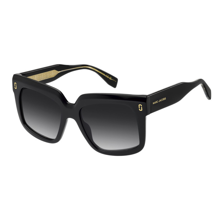Lunettes de soleil Marc Jacobs MJ 1135/S Black / verres Dark Grey Shaded (807-9O)