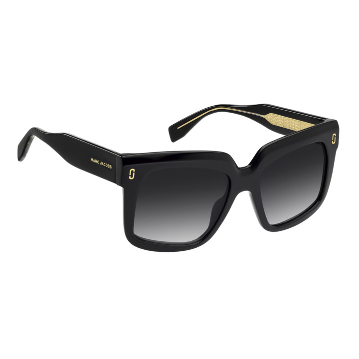 Lunettes de soleil Marc Jacobs MJ 1135/S Black / verres Dark Grey Shaded (807-9O)