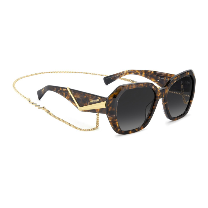 Lunettes de soleil Missoni MIS 0268/G/S Havana Brown / verres Dark Grey Shaded (9N4-9O)
