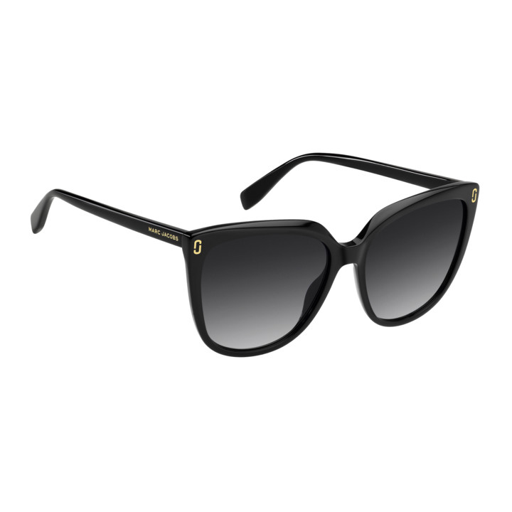 Lunettes de soleil Marc Jacobs MJ 1137/S Black / verres Dark Grey Shaded (807-9O)