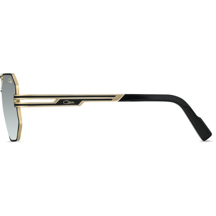 Cazal 9105 001 noir-or - vue de profil
