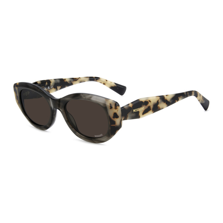 Lunettes de soleil Missoni MIS 0272/S Grey Havana / verres Brown (ACI-70)