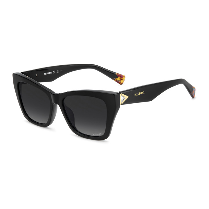 Lunettes de soleil Missoni MIS 0278/G/S Black / verres Dark Grey Shaded (807-9O)