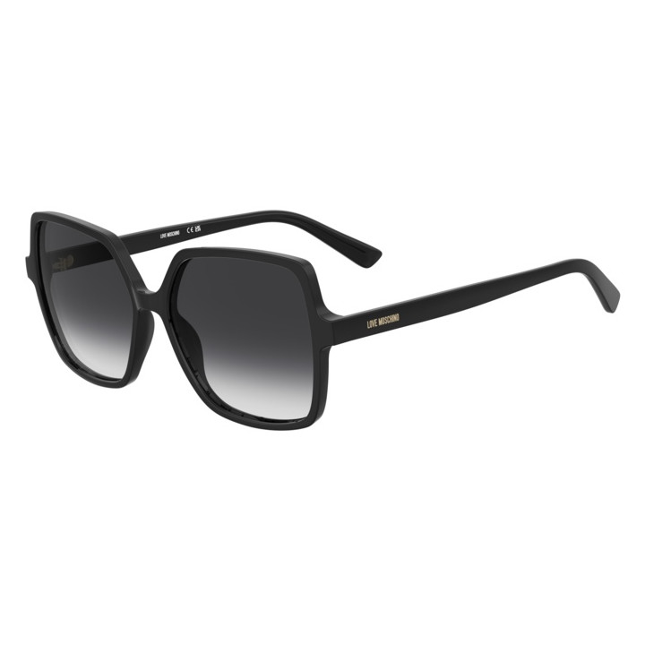 Lunettes de soleil Moschino Love MOL102/S Black / verres Dark Grey Shaded (807-9O)