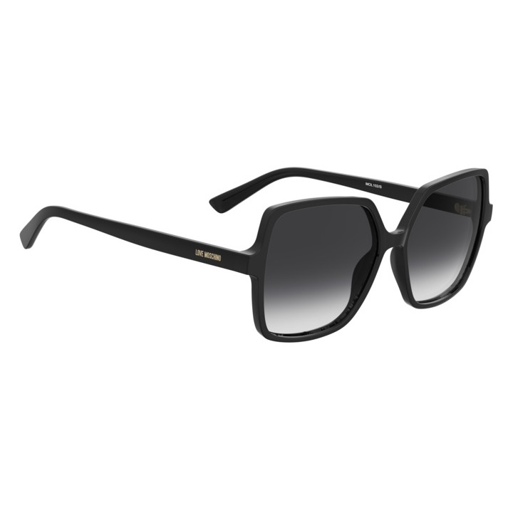 Lunettes de soleil Moschino Love MOL102/S Black / verres Dark Grey Shaded (807-9O)