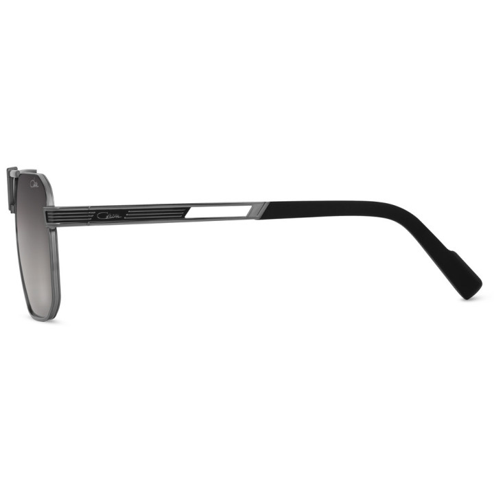 Cazal 9112 003 noir-gun métal - vue de profil