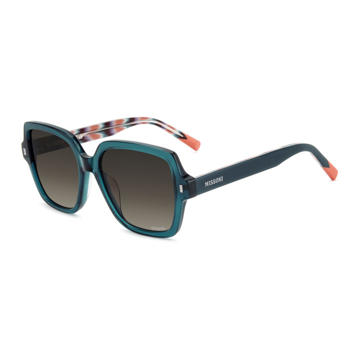 Lunettes de soleil Missoni MIS 0281/G/S Teal / verres Brown Shaded (ZI9-HA)