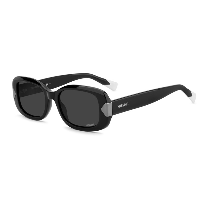 Lunettes de soleil Missoni MIS 0285/S Black 6 / verres Grey (QFU-IR)