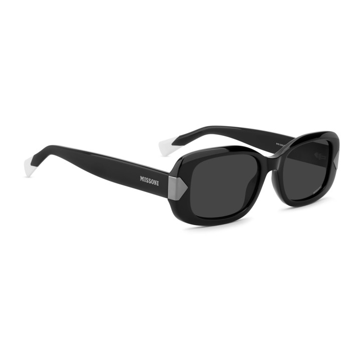 Lunettes de soleil Missoni MIS 0285/S Black 6 / verres Grey (QFU-IR)