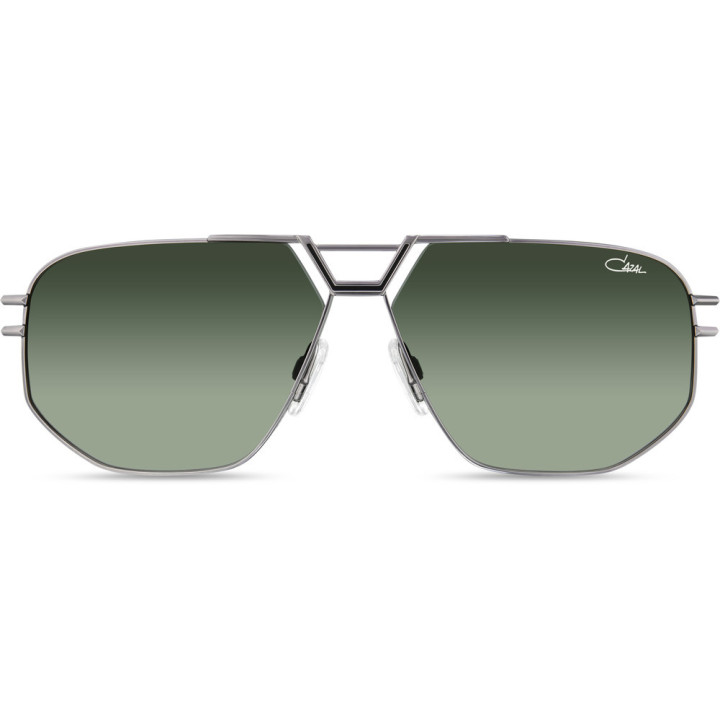 Cazal 9114 002 noir-gun métal - vue de face