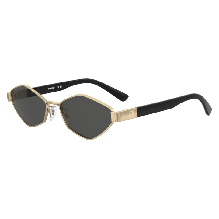 Lunettes de soleil Moschino Love MOL101/S Rose Gold / verres Grey (000-IR)