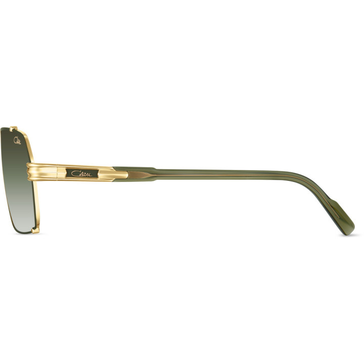 Cazal 9115 002 kaki-or - vue de profil
