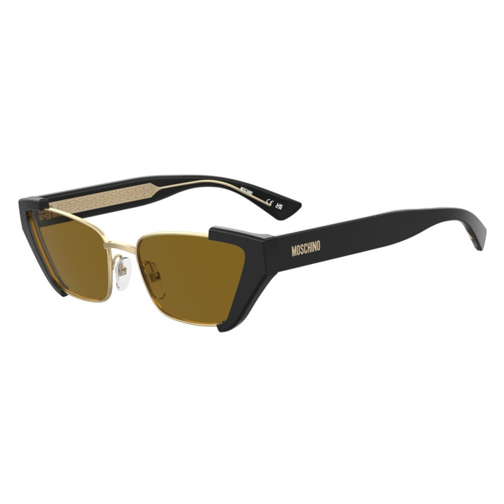 Lunettes de soleil Moschino MOS205/S Black Gold / verres Brown (2M2-70)