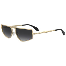 Lunettes de soleil Moschino MOS209/S Rose Gold / verres Dark Grey Shaded (000-9O)