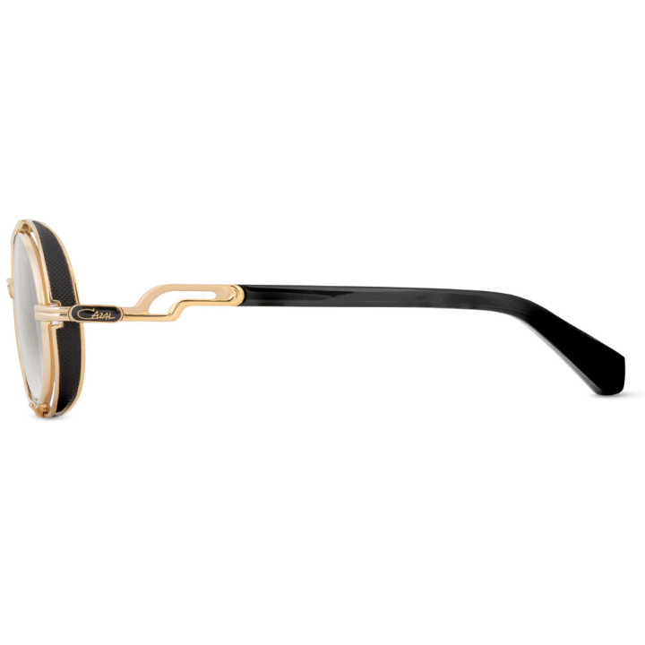 Cazal 9507 001 noir-or - vue de profil