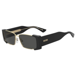 Lunettes de soleil Moschino MOS206/S Black Gold / verres Grey (2M2-IR)