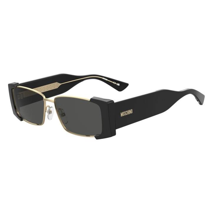 Lunettes de soleil Moschino MOS206/S Black Gold / verres Grey (2M2-IR)
