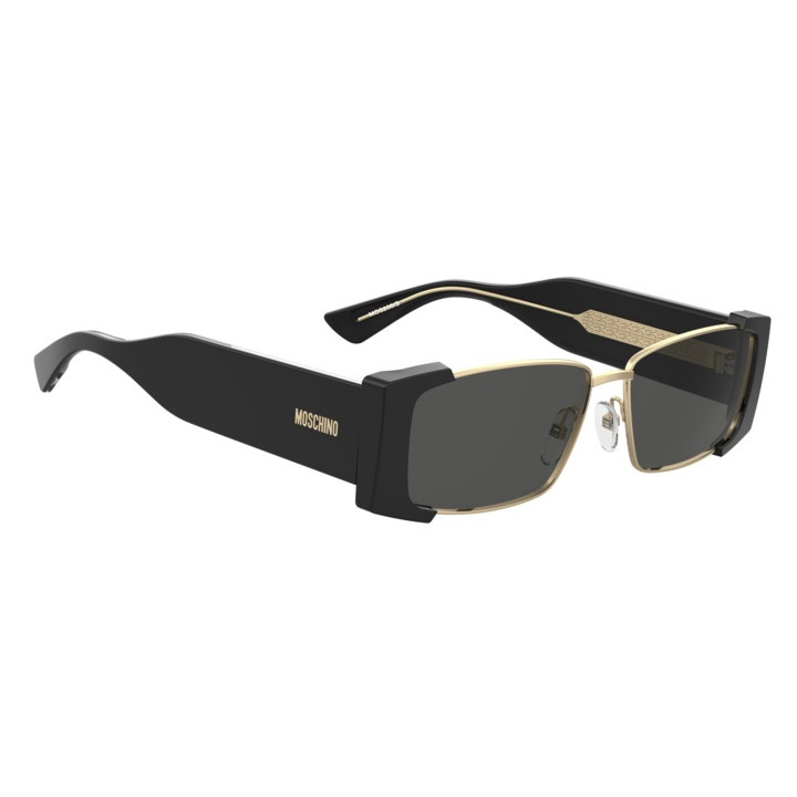 Lunettes de soleil Moschino MOS206/S Black Gold / verres Grey (2M2-IR)