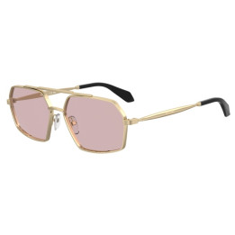 Lunettes de soleil Moschino MOS210/S Rose Gold / verres Pink Photocromatic (000-Q4)